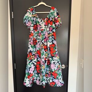 Old Navy Multicolor Floral Dress XL